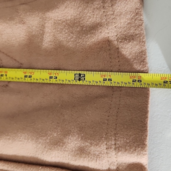 Old Navy Coat Pea Coat Medium Wool Blend Creme Carmel Light Brown Tan - Picture 14 of 14